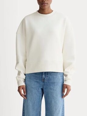 Everlane Luxe Fleece Sweatshirt Pullover